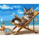 Картина по номерам "Изысканная рыбалка" ★★★★
