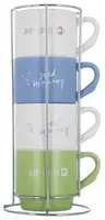 Набор кружек на подставке Limited Edition Moment B248-T2330 5 предметов