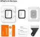Защитное стекло spigen для Apple Watch 4/5/6/SE (44mm) EZ FiT, Pro Flex (в упаковке 2шт), (AFL00922)
