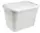 Корзина для хранения вещей Ucsan Рlastik M-073-White 20 л белая