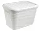 Корзина для хранения вещей Ucsan Рlastik M-073-White 20 л белая