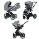 Коляска универсальная 3in1 CARRELLO Aurora CRL-6502/2
Silver Grey