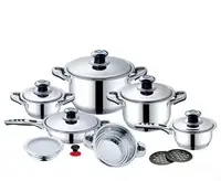Набор посуды 17 пр MILLERHOFF MF 9055