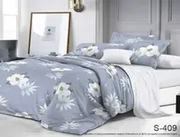 Комплект постельного белья с компаньоном S409 TAG satin (1,5-sp)-409 ucenka