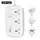 Удлинитель сетевой Ldnio SC3416 |2USB/2Type-C, 3Sockets. QC/PD, 65W/5A, 2m  EU Plug|