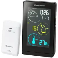 Метеостанція Bresser Colour weather station Temeo Life H Black 7008000CM3000