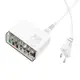 Адаптер сетевой HOCO Fuerza six-port charger N36 |3USB/3Type-C, 65W/3A, PD/QC|