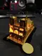 Металлический 3D конструктор Собор Парижской Богоматери с подсветкой 115×45×70 мм — сборная модель Нотр Дам де Пари
