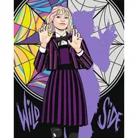 Картина за номерами Santi Wednesday Enid Sinclair werewolf 955361 40х50 см