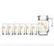 Набор питьевой Luminarc Big Flower Orang Q5618 7 предметов