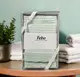 Набор полотенец с кружевом NilHome Мятный 50х90см + 70х140см