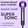 Фен-стайлер для волосся Magic Hair Supersonic Premium без насадок Фіолетовий