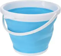 Туристическое складное ведро, 10 л Collapsible Bucket Силиконовое ведро
