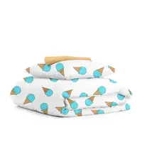 Подростковая постель с простыней на резинке ICECREAM CS7