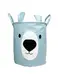 Корзина для игрушек Baby Comfort Мишка голубая