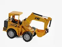Экскаватор на радиоуправлении Yufeng 075 E аккумулятор 3,6 V. Yellow (74105)