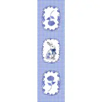Дорожка на стол Зайчик з бантом 150x40 см (DR_25F002)