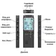Диктофон цифровой с большим экраном Savetek GS-T60, память 16 Гб, стерео, аккумуляторный