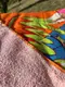 Пляжное полотенце 75х150см. Турция. Winks oranj