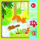 Пазлы G-Toys Лесные жители LR07 12 деталей
