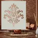 Трафарет толстый 5 мм для создания объемных рисунков на стенах, пластиковый трафарет (600х520)