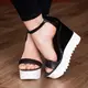 Женские босоножки Fashion Dolly 2880 40 размер 25 см Черный