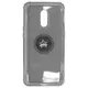 ✮Силиконовая накладка C-KU SM01 для смартфона OnePlus 7 Black магнитный держатель подставка прозрачный чехол