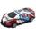 Машинка "Crash Racing" на планшете, красная