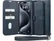 Чехол-книжка Spigen для iPhone 15 Pro - Wallet S Pro, Navy (ACS06741)