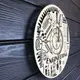 Тематические интерьерные настенные часы бесшумные «Инженерия»