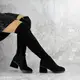 Ботфорты женские Fashion Quinsey 2137 37 размер 24 см Черный