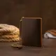 Портмоне унисекс с цепочкой матовое Vintage 20439 Коричневое