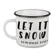 Кружка керамическая Camper Let it snow 250 мл KRC_22NG022