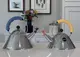 Чайник Alessi 2 л с синей ручкой