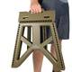 Табурет складной Tribe Camp Chair High T-EF-0002-olive 30/44,5х19,5х39,5 см оливковый