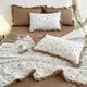 Постельное белье евро с летним одеялом из муслина Colorful Home Print 12 20742 200х230 см