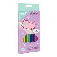 Набор цветных карандашей YES Pusheen 2 290666 12 цветов