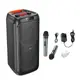 Акустика-караоке HOCO Leader wireless dual-mic outdoor BT speaker HA7 |BT5.0/USB/AUX/TF, 75W, TWS, 7h|
