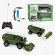 Игрушечный комбайн на радиоуправлении, подсветка, акум. 3.7V. Green (143700)
