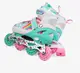 Роликовые коньки Best Roller 730-6 S колеса PU светятся. Multicolor (размер 23-33) (186967)