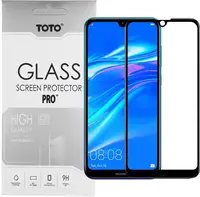 Защитное стекло TOTO 5D Full Cover Tempered Glass Huawei Y7 2019 Black