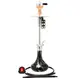 Кальян AMY Deluxe SS 05 Feather steel высота 79 см на 1 персону черный