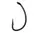 CARP PRO Гачок Короповий CURVED SHANK № 4 Black Teflon