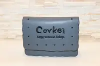 Сумка клатч жіночий сіра код 7-1194