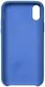 Чехол-накладка TOTO Leather Case Apple iPhone X/XS Blue