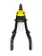 Пистолет для заклепок двуручный MASTERTOOL ПРОФИ, 300 мм, CrMo. Black and Yellow (21-0710)