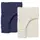 Простыни на резинке 180х200х20 набор BEIGE/DARK BLUE