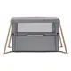 Кровать-манеж 2 в 1 Kinderkraft Movi Grey Wooden (KCMOVI00WOD0000)