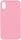 Чехол-накладка TOTO 1mm Matt TPU Case Apple iPhone X/XS Pink