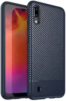 Чехол-накладка Ipaky Carbon Fiber Series/TPU Case With Carbon Fiber Samsung Galaxy M10 Blue